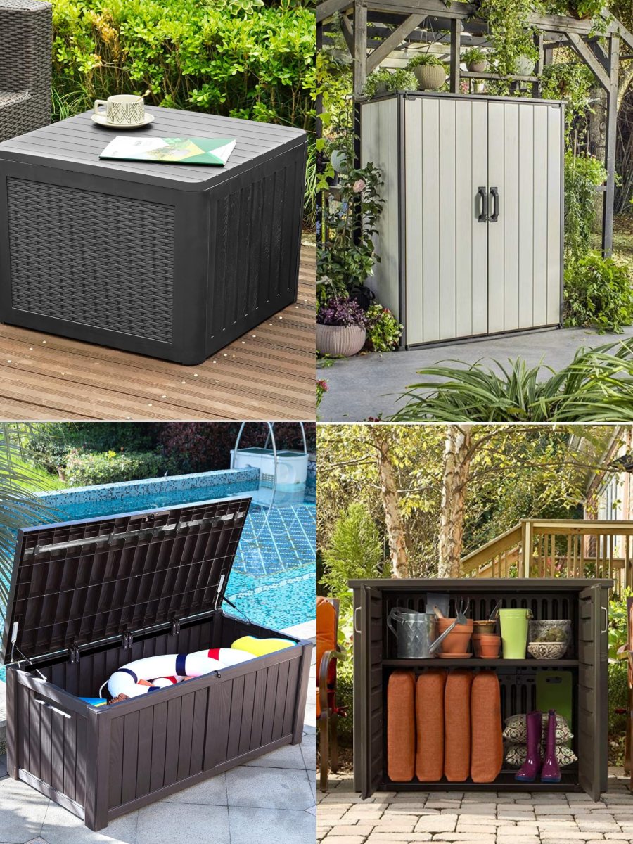 13 fantastic waterproof outdoor storage and shed ideas for fabulous and stunning patio